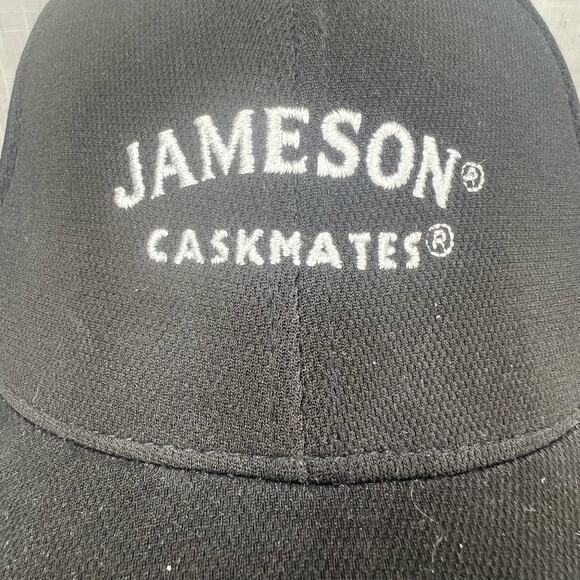 Jameson Caskmates Irish Whiskey Logo Black Baseball Cap Adjustable Sport Tek Hat - Picture 9 of 9